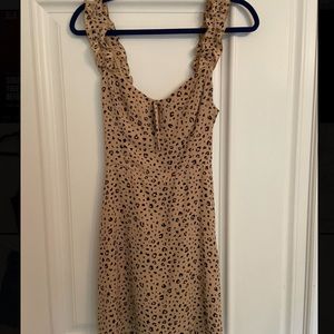 Aritzia - Sunday Best flirt Ruffle Dress